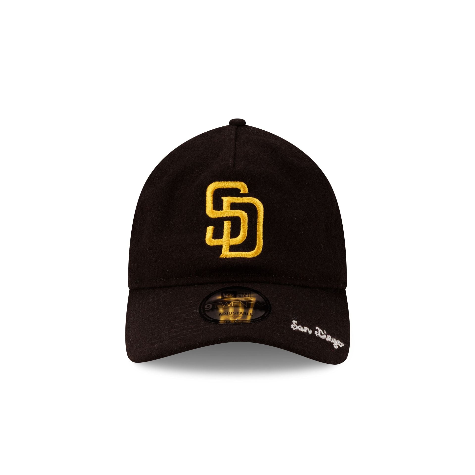San Diego Padres Wool Letterman 9TWENTY A-Frame Adjustable Hat Adjustable Hat