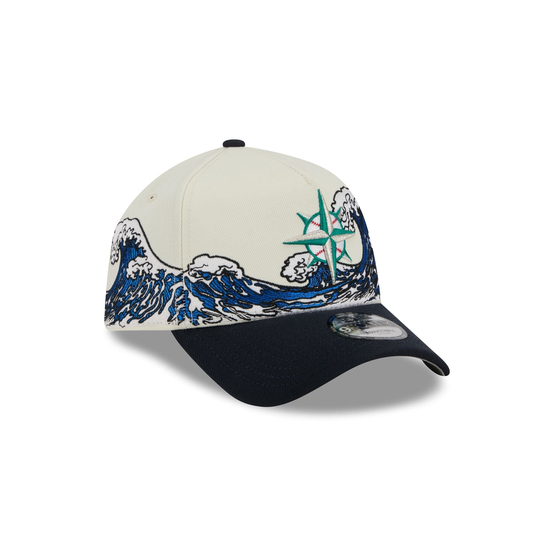 Seattle Mariners Tidal Flow 9FORTY A-Frame Snapback Hat