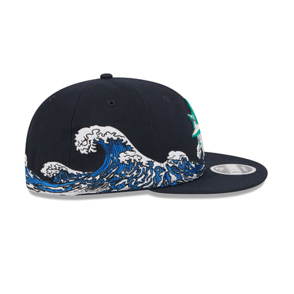 Seattle Mariners Tidal Flow Retro Crown 9FIFTY Adjustable Hat