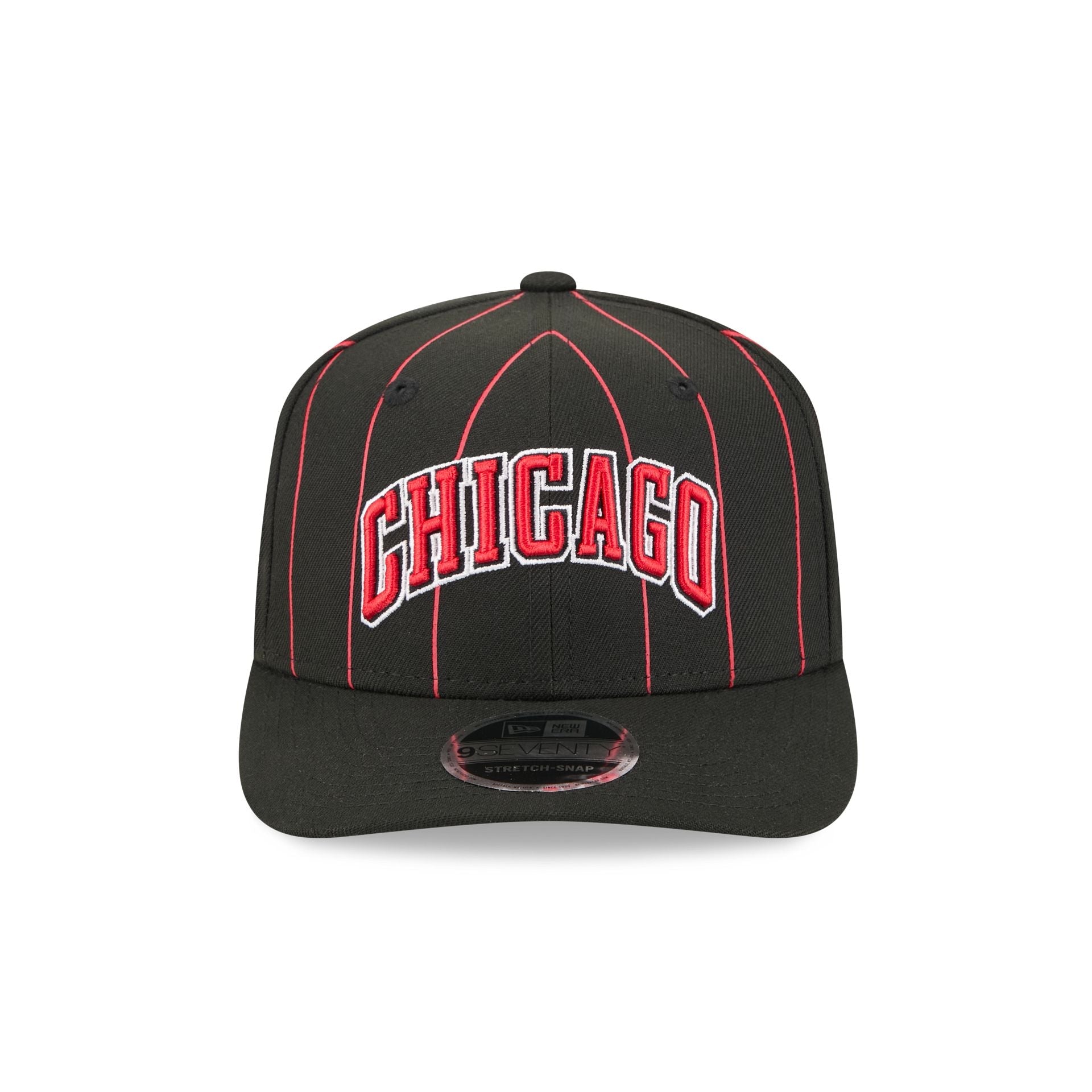 Chicago Bulls 2025 Statement Edition 9SEVENTY Stretch-Snap Hat