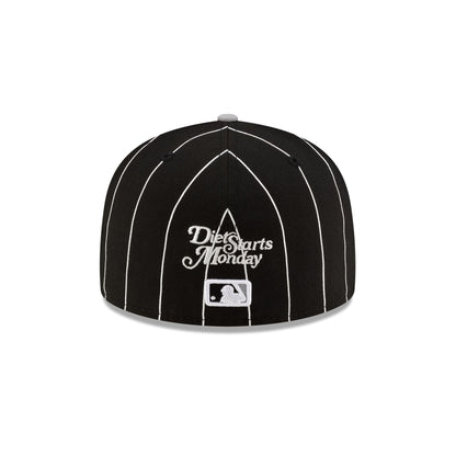 Diet Starts Monday x Chicago White Sox Pinstripe 59FIFTY Fitted Hat
