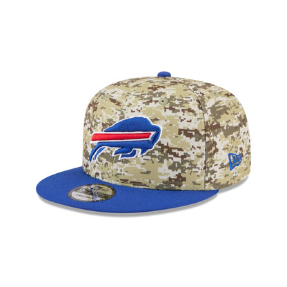 Buffalo Bills 2025 Salute to Service Fan Gear 9FIFTY Snapback Hat