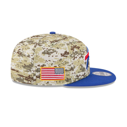 Buffalo Bills 2025 Salute to Service Fan Gear 9FIFTY Snapback Hat