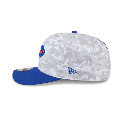 Buffalo Bills 2025 Salute to Service Fan Gear 9SEVENTY Stretch-Snap Hat