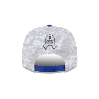 Buffalo Bills 2025 Salute to Service Fan Gear 9SEVENTY Stretch-Snap Hat