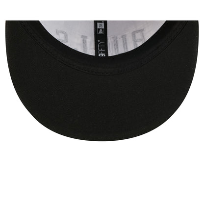 Chicago Bulls Grunge Plaid Retro Crown 59FIFTY Fitted Hat