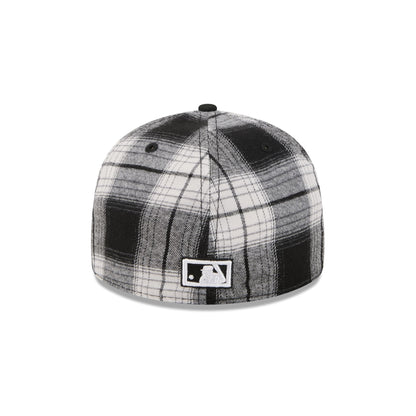 Arizona Diamondbacks Grunge Plaid Retro Crown 59FIFTY Fitted Hat