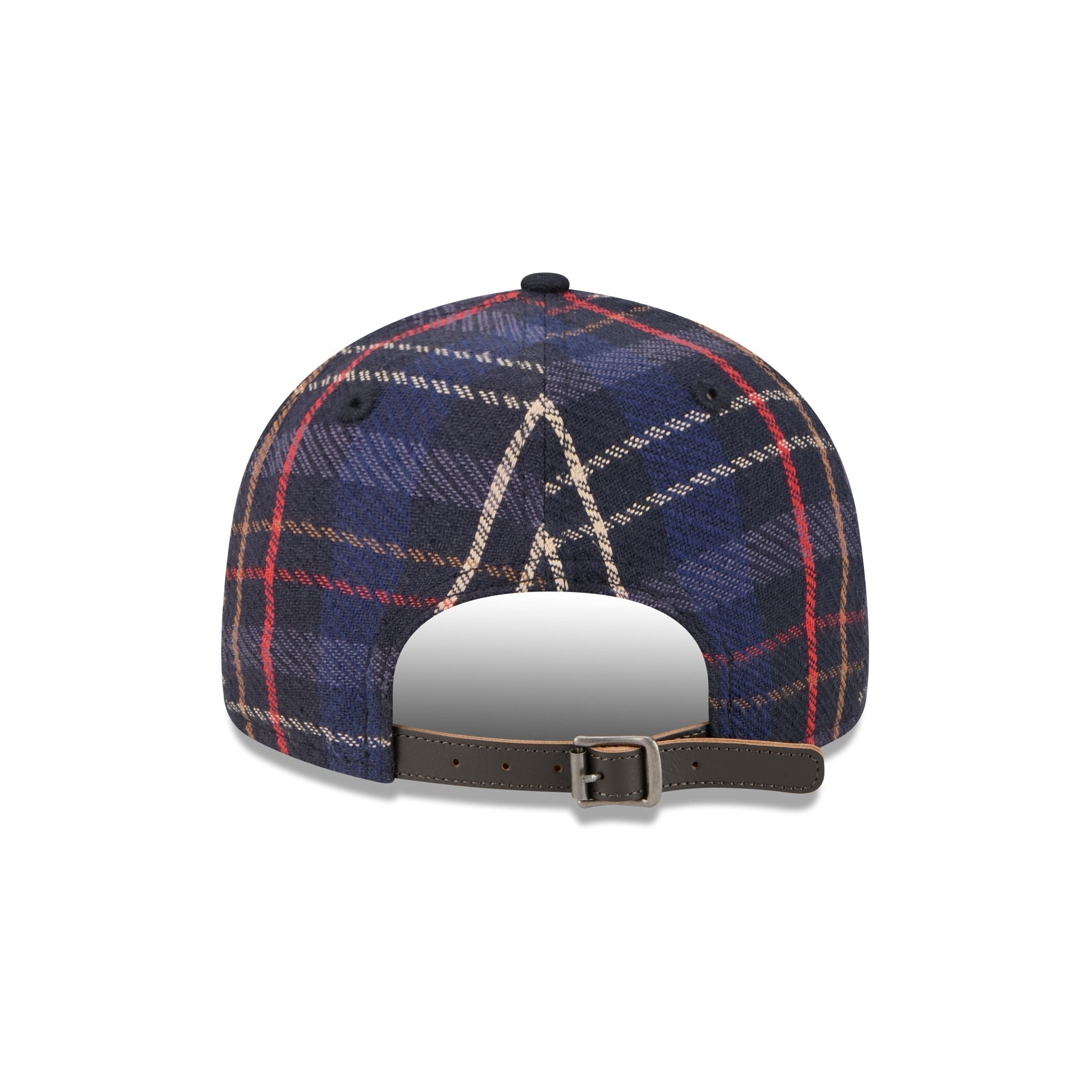 Seattle Mariners Grunge Plaid Retro Crown 9FIFTY Adjustable Hat