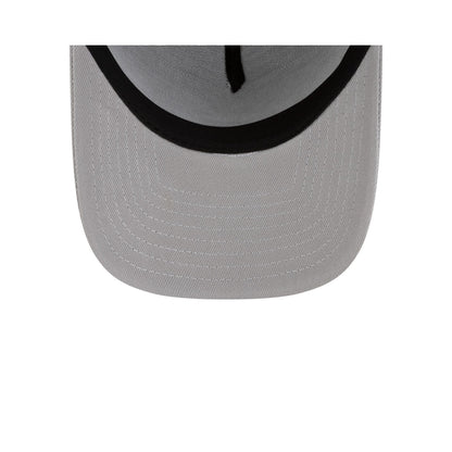 Hyperfly Katakana x Atlanta Braves Gray 9FORTY A-Frame Snapback Hat