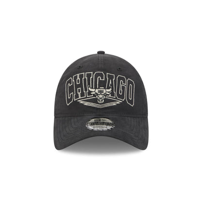 Chicago Bulls Quilted Wordmark 9TWENTY Adjustable Hat