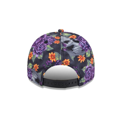 Philadelphia Phillies Day of the Dead Skull & Roses 9FIFTY A-Frame Snapback