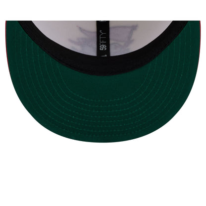 Philadelphia Phillies Day of the Dead Sugar Skull Mascot 59FIFTY Fitted Hat