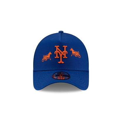 Siegelman Stable x New York Mets Blue 9FORTY A-Frame Snapback Hat
