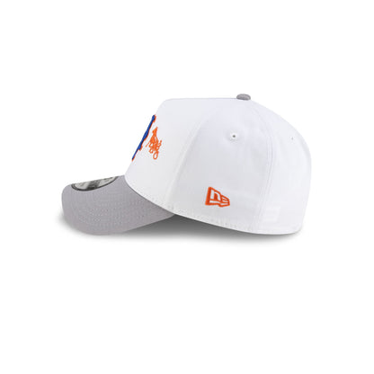 Siegelman Stable x New York Mets Gray Visor 9FORTY A-Frame Snapback Hat