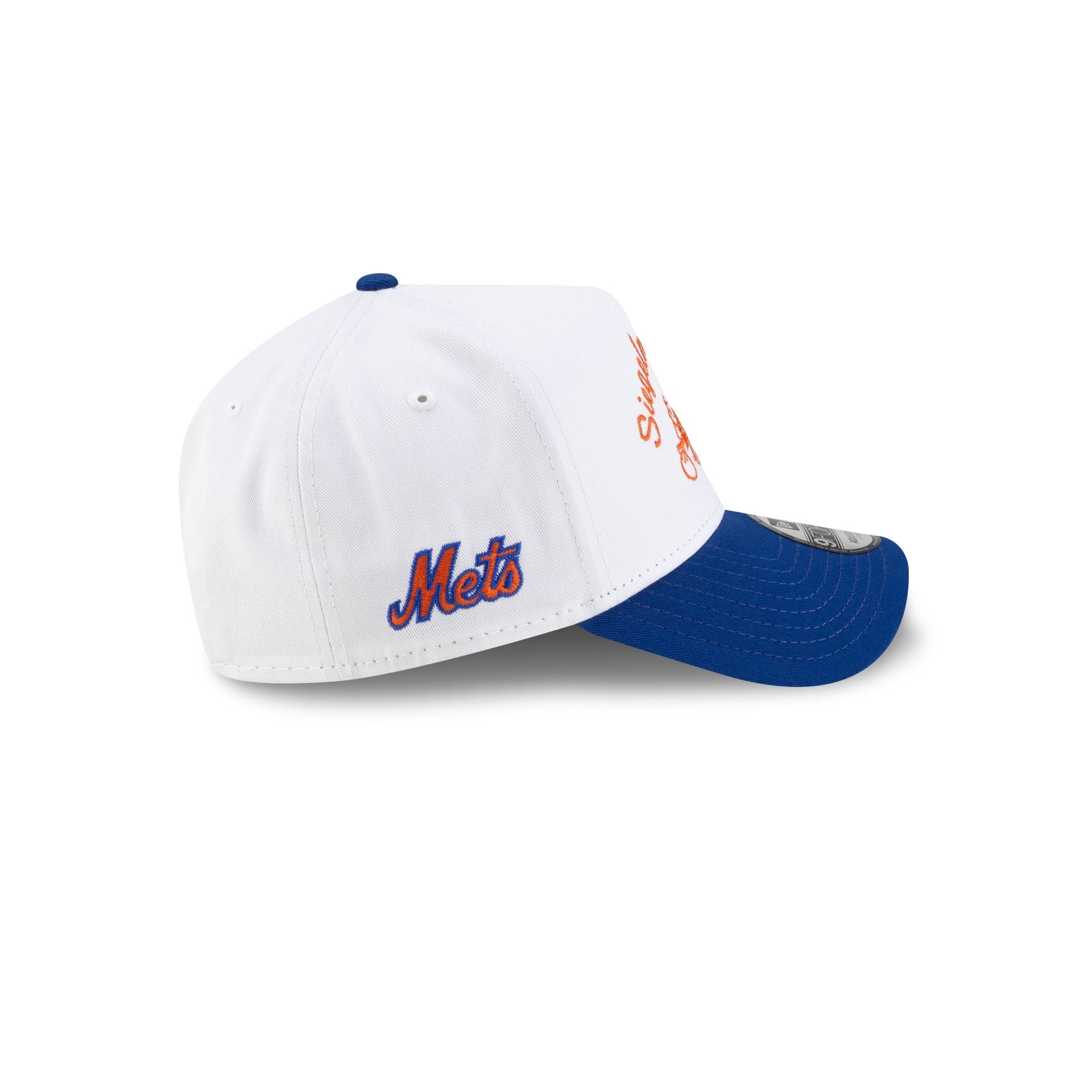 Siegelman Stable x New York Mets Blue Visor 9FORTY A-Frame Snapback Hat