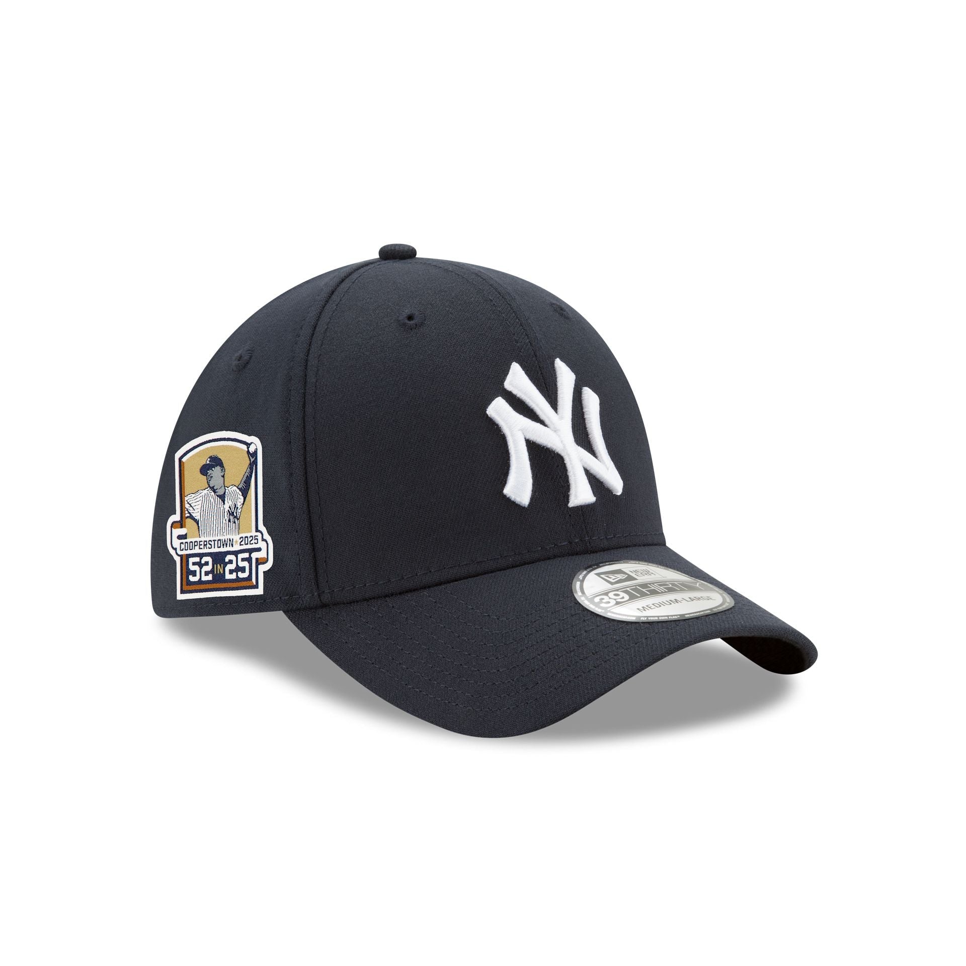 New York Yankees Hall of Fame 2025 CC Sabathia 39THIRTY Stretch Fit Hat