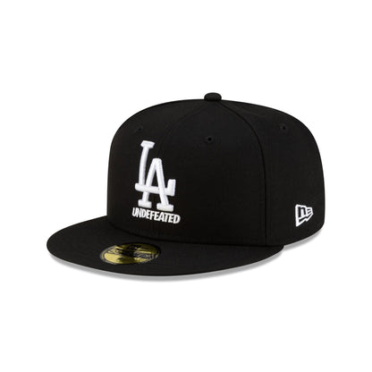 Undefeated x Los Angeles Dodgers Stacked Black 59FIFTY Fitted Hat