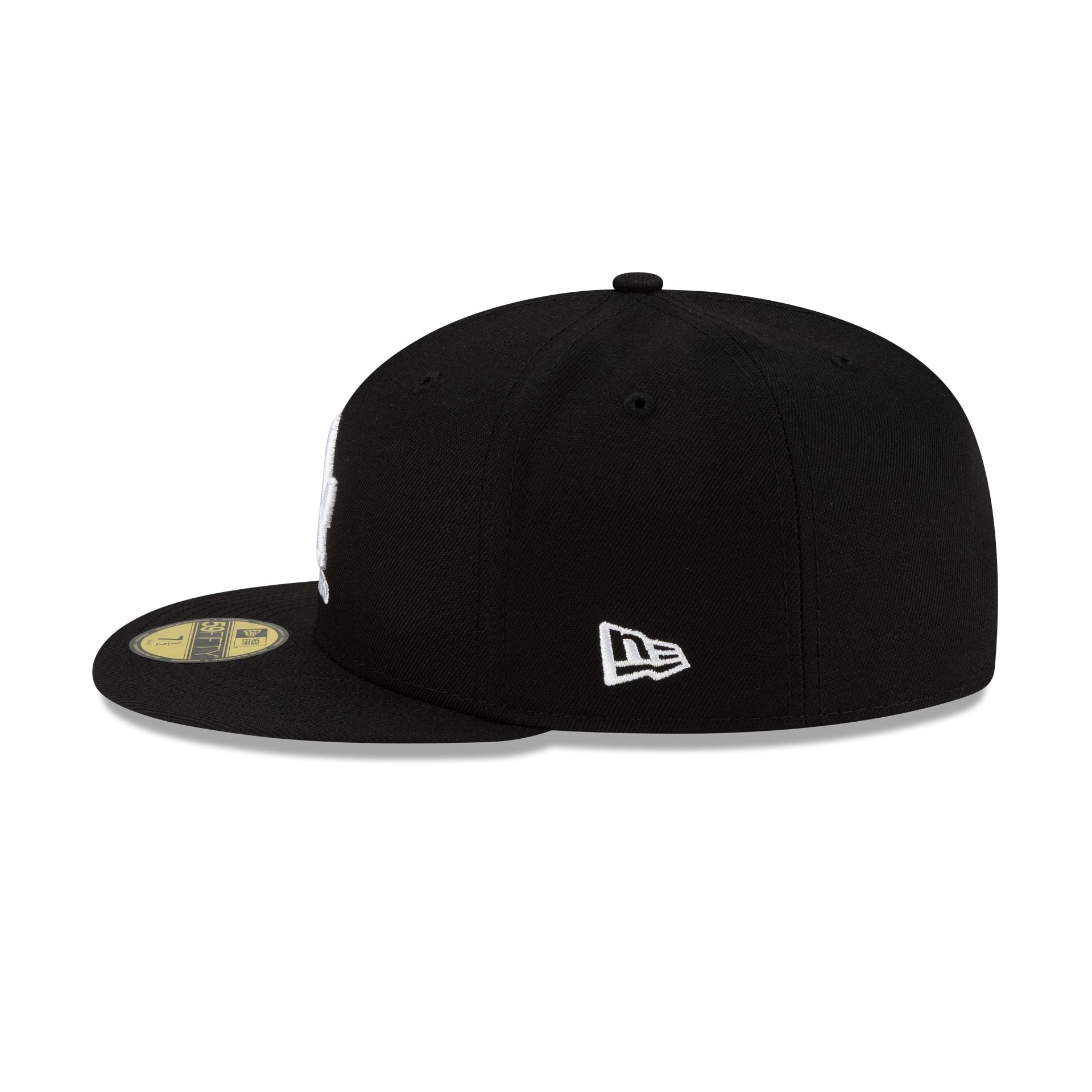 Undefeated x Los Angeles Dodgers Stacked Black 59FIFTY Fitted Hat