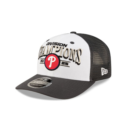 Philadelphia Phillies 2025 Regular Season Division Champions Locker Room 9SEVENTY Stretch-Snap Hat