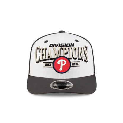 Philadelphia Phillies 2025 Regular Season Division Champions Locker Room 9SEVENTY Stretch-Snap Hat