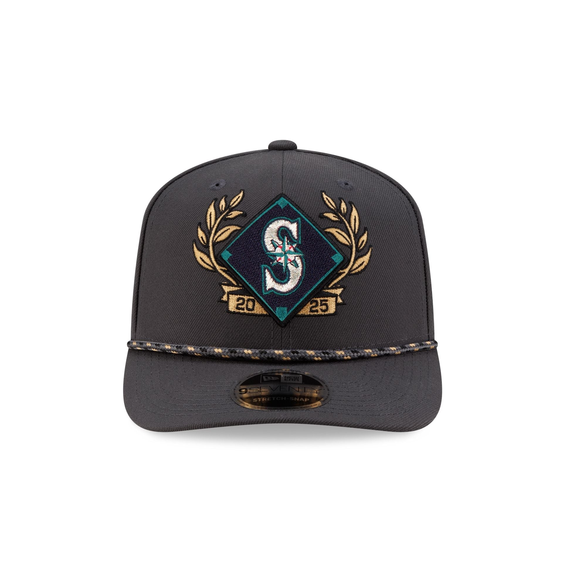 Seattle Mariners 2025 ALDS Locker Room 9SEVENTY Stretch-Snap Hat