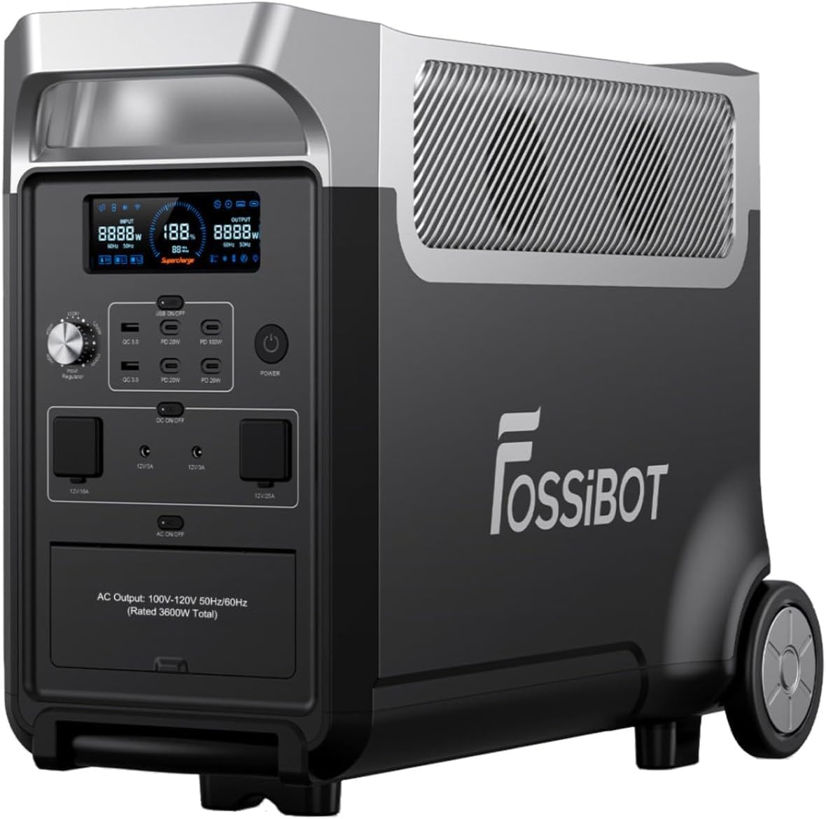 FOSSiBOT F3600 Pro Portable Power Station | 3600W 3840Wh