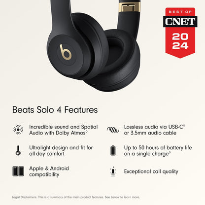 Beats - Solo 4 True Wireless On-Ear Headphones