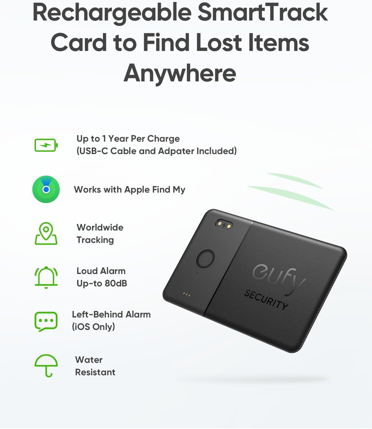 eufy Rechargeable SmartTrack Card E30