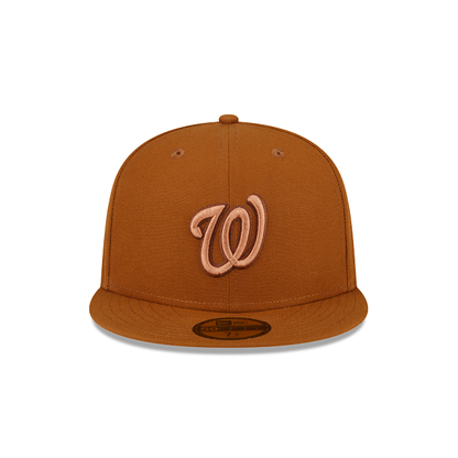 Washington Nationals Brown 59FIFTY Fitted Hat