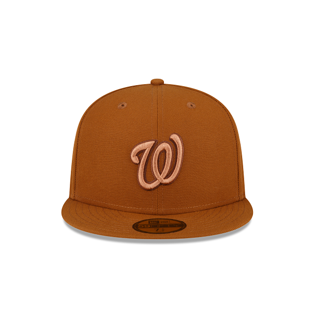 Washington Nationals Brown 59FIFTY Fitted Hat