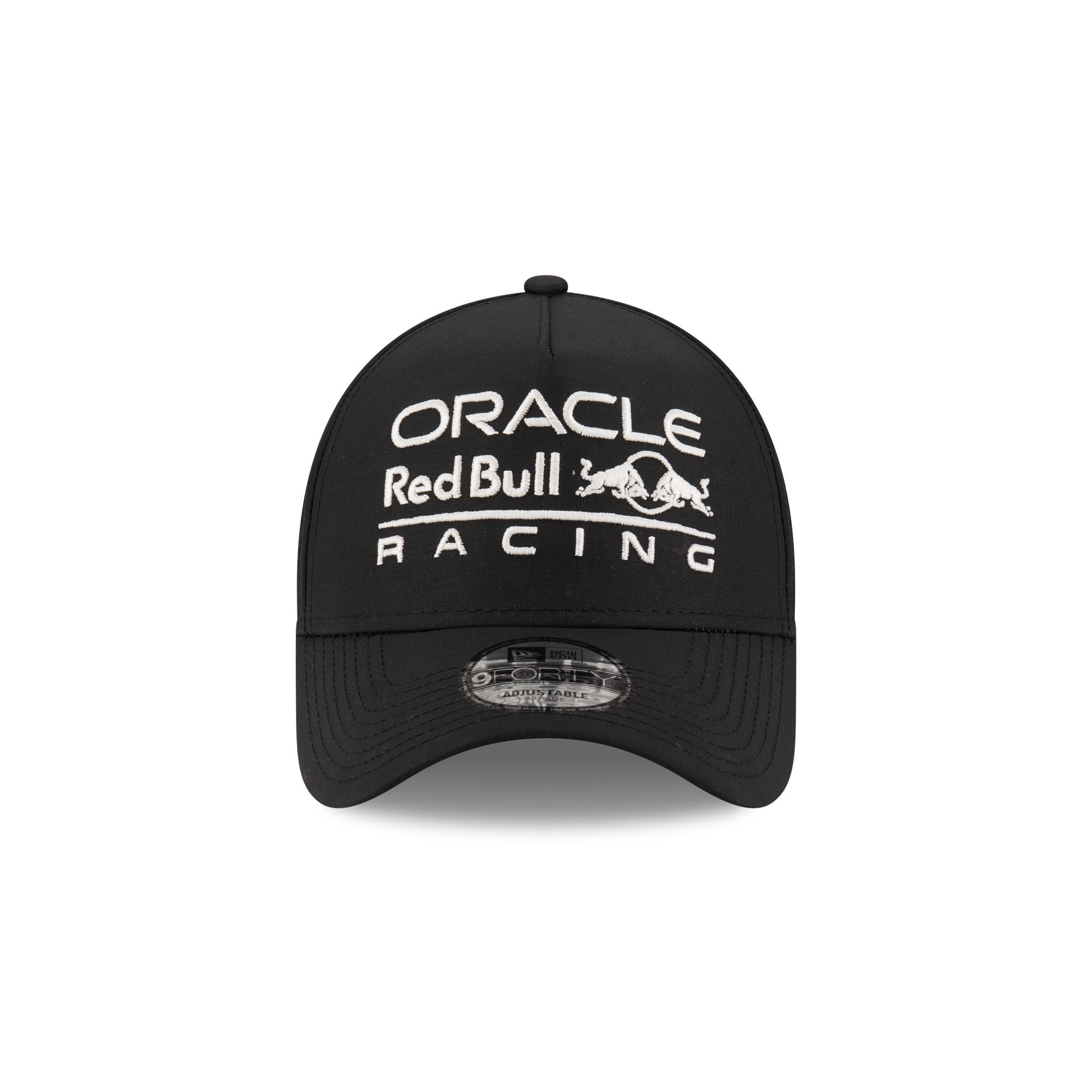 Oracle Red Bull Racing Race Essentials Black 9FORTY A-Frame Snapback Hat