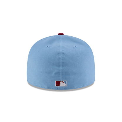 Just Caps Sky Blue Philadelphia Phillies 59FIFTY A-Frame Fitted Hat