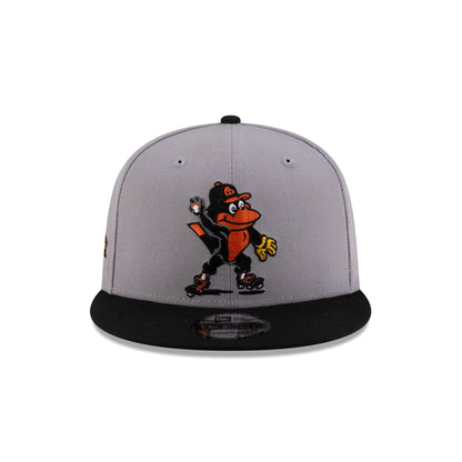 Baltimore Orioles Mascot Gray 9FIFTY Snapback Hat