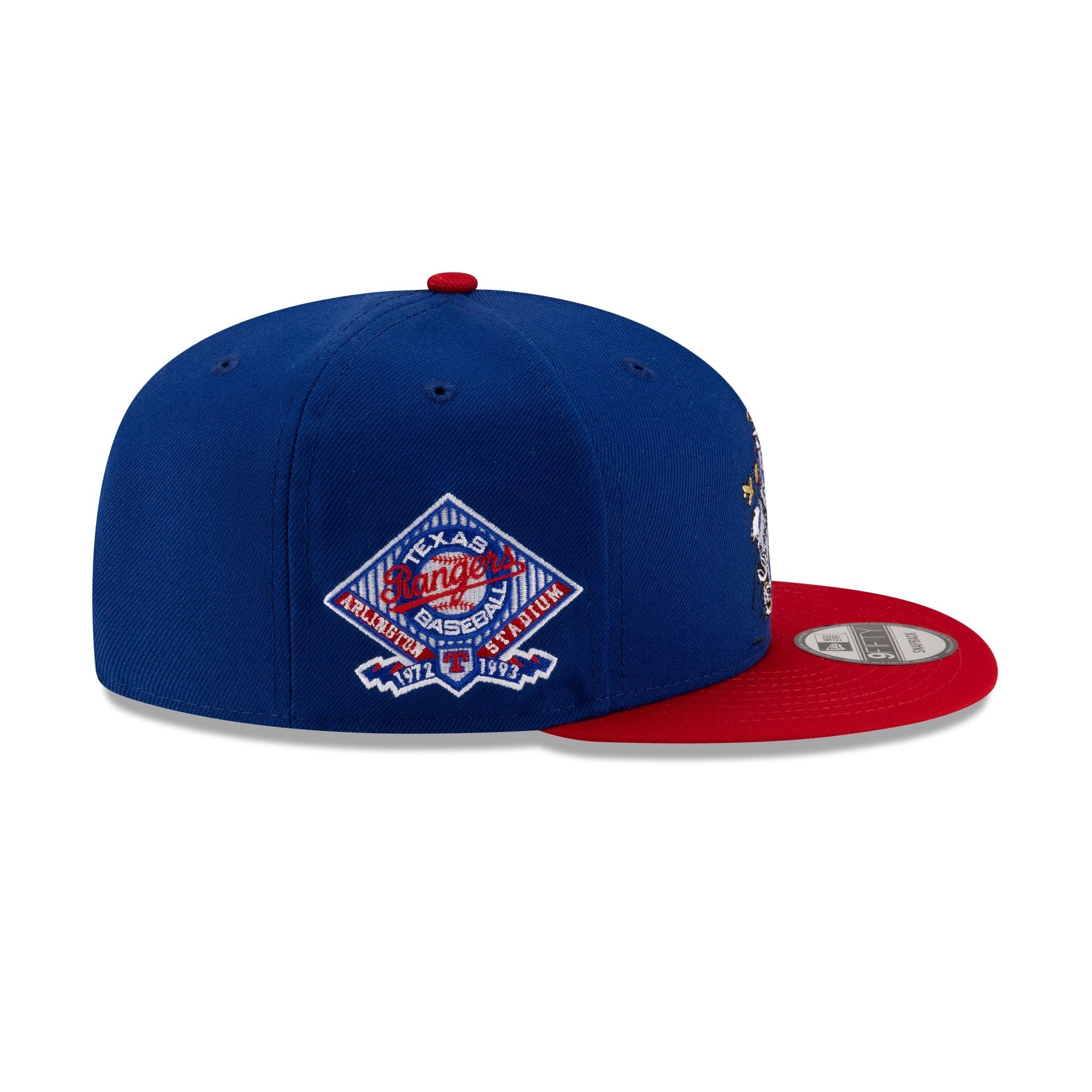 Texas Rangers Mascot Blue 9FIFTY Snapback Hat