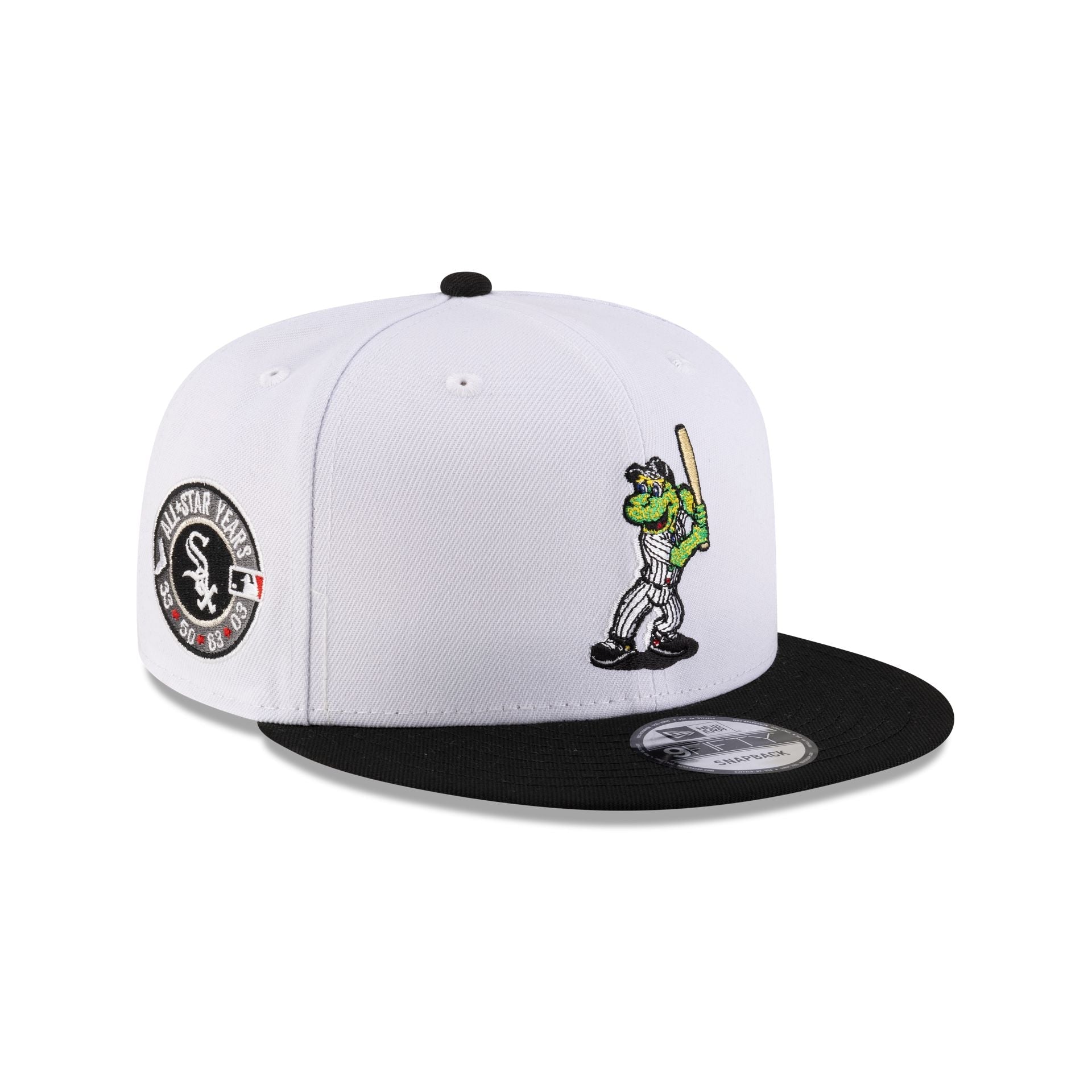 Chicago White Sox Mascot White 9FIFTY Snapback Hat