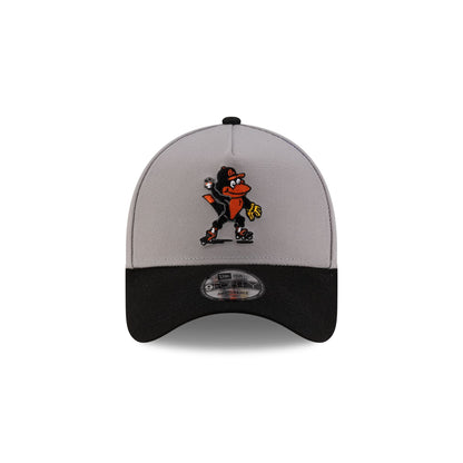 Baltimore Orioles Mascot Gray 9FORTY A-Frame Snapback Hat