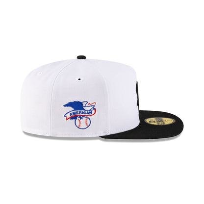 Just Caps League Sidepatch Optic White Chicago White Sox 59FIFTY A-Frame Fitted Hat
