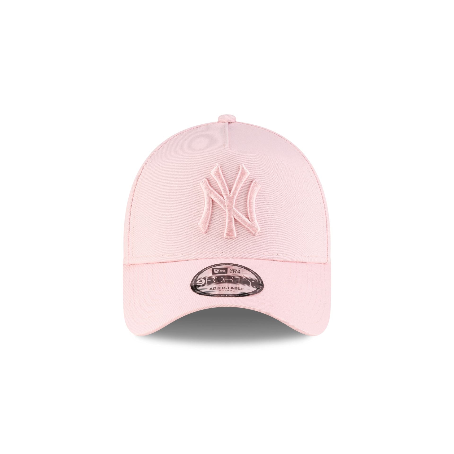 New York Yankees Pink 9FORTY A-Frame Snapback Hat