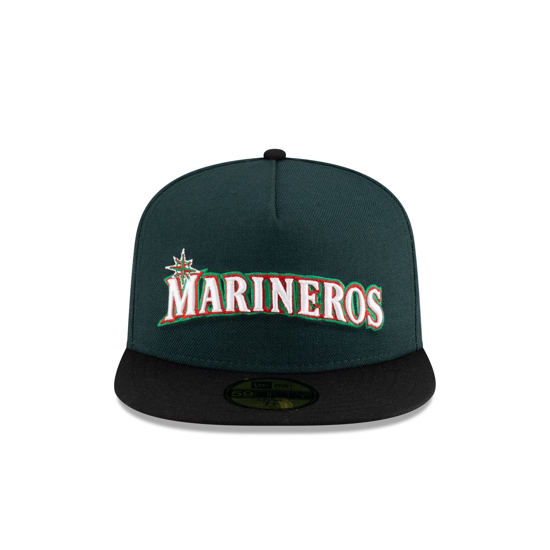 Just Caps Cinco de Mayo Seattle Mariners 59FIFTY A-Frame Fitted Hat