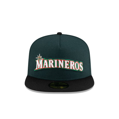 Just Caps Cinco de Mayo Seattle Mariners 59FIFTY A-Frame Fitted Hat