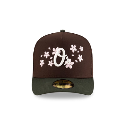 Just Caps Cherry Blossom Baltimore Orioles 59FIFTY A-Frame Fitted Hat