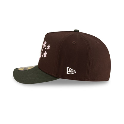 Just Caps Cherry Blossom Baltimore Orioles 59FIFTY A-Frame Fitted Hat
