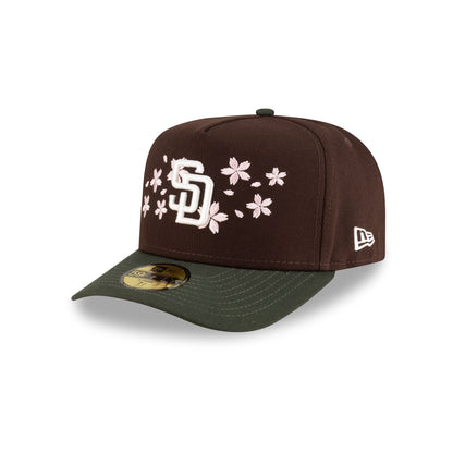 Just Caps Cherry Blossom San Diego Padres 59FIFTY A-Frame Fitted Hat