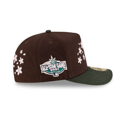 Just Caps Cherry Blossom Seattle Mariners 59FIFTY A-Frame Fitted Hat