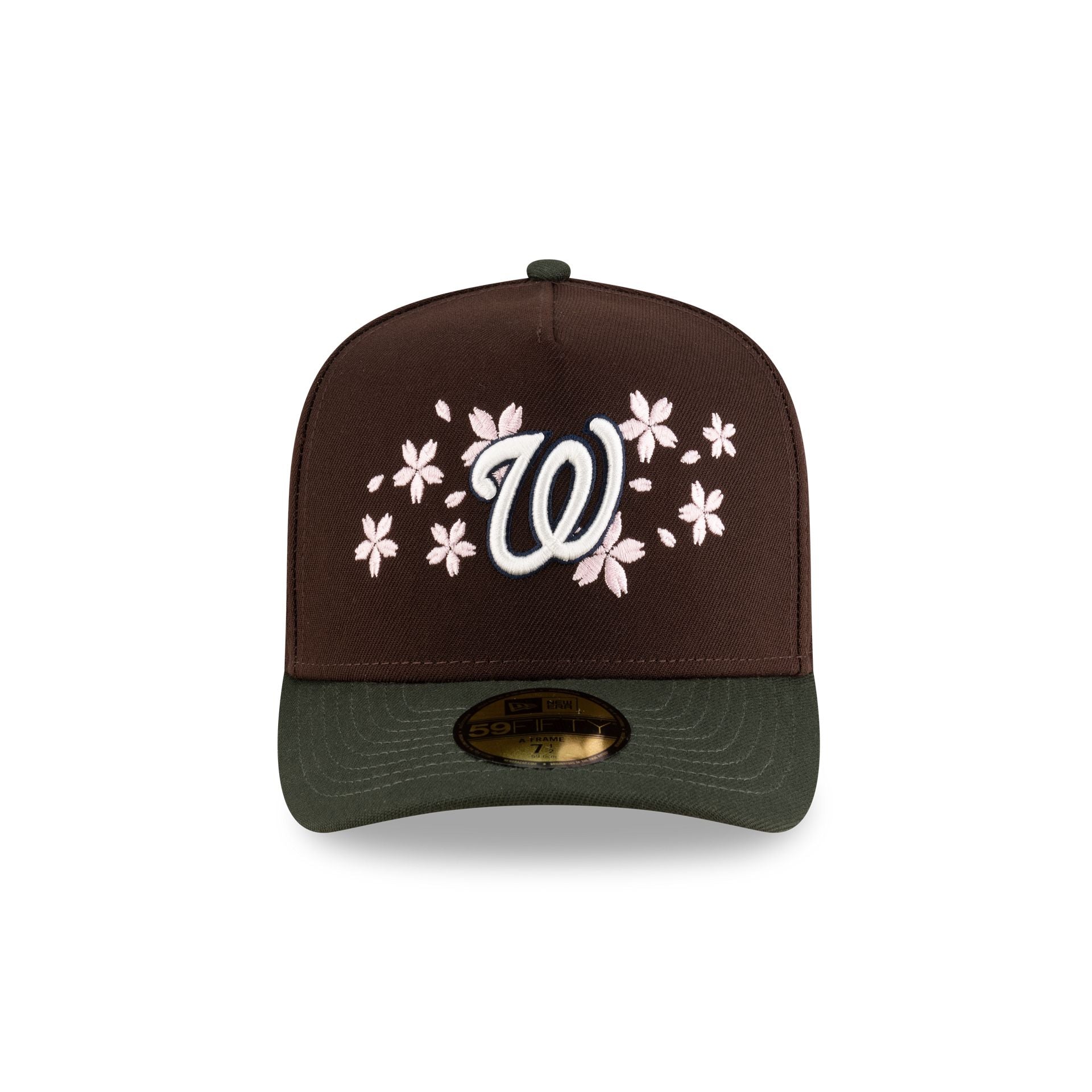 Just Caps Cherry Blossom Washington Nationals 59FIFTY A-Frame Fitted Hat