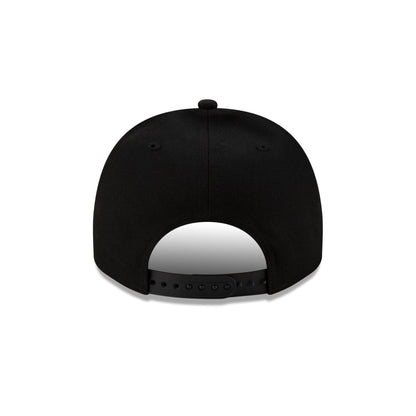 Athletics Upside Down Logo Black 9FIFTY A-Frame Snapback Hat
