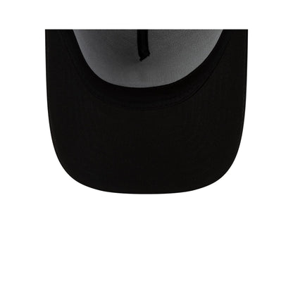 Athletics Upside Down Logo Black 9FIFTY A-Frame Snapback Hat