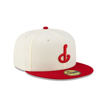 Philadelphia Phillies Upside Down Logo Chrome 59FIFTY Fitted Hat