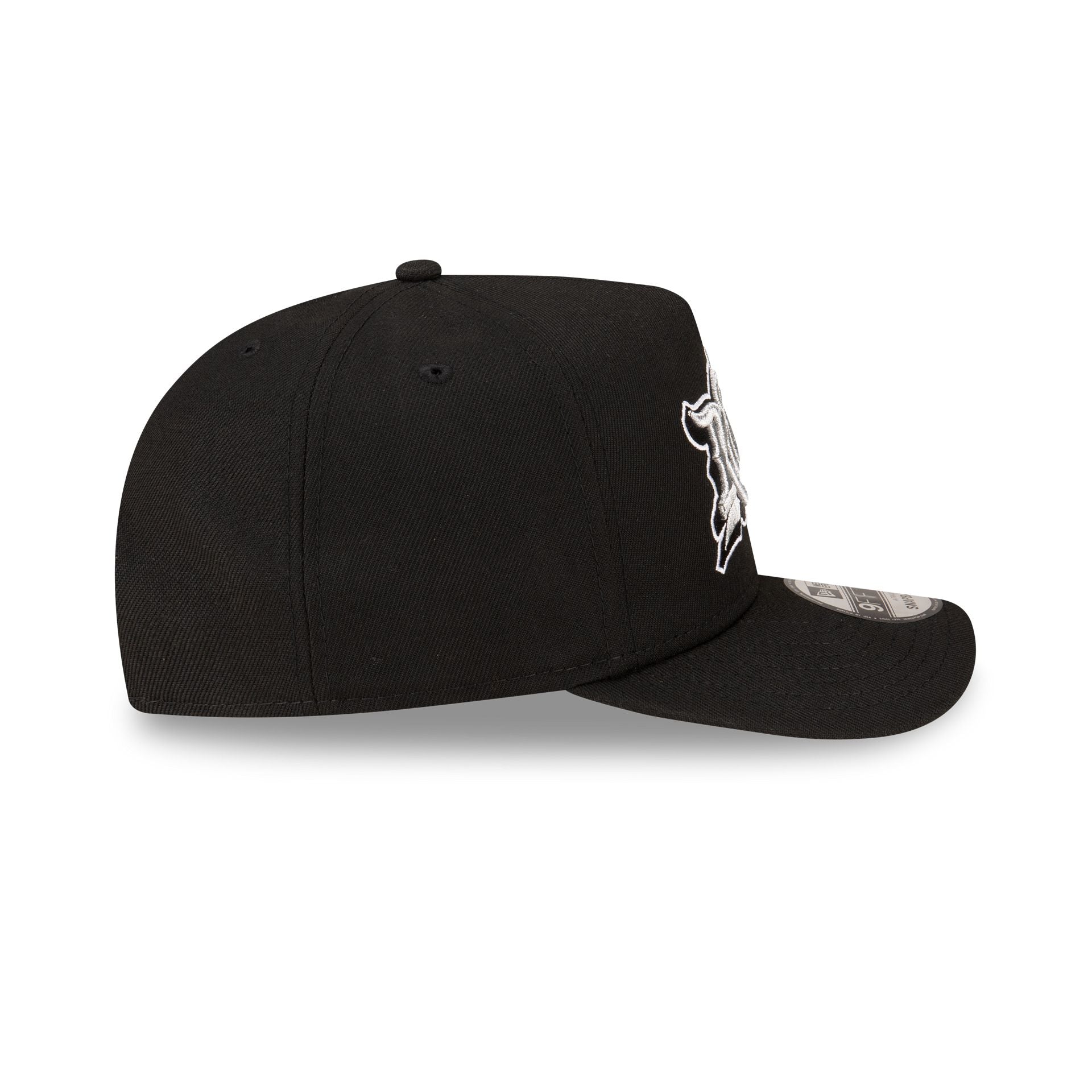 Born x Raised x Las Vegas Raiders Script Black 9FIFTY A-Frame Snapback Hat