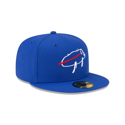 Buffalo Bills Billustration Blue 59FIFTY Fitted Hat